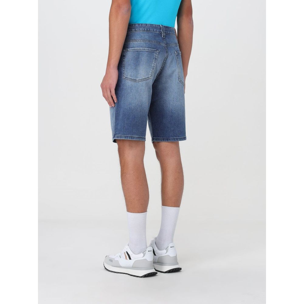 Hugo Boss Blue Denim Shorts