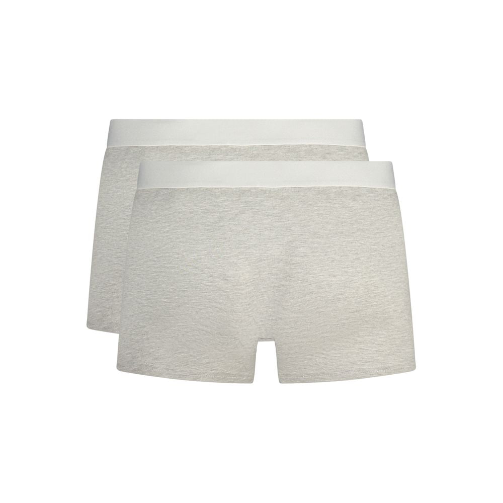 Trussardi Gray Cotton Men Boxer Shorts