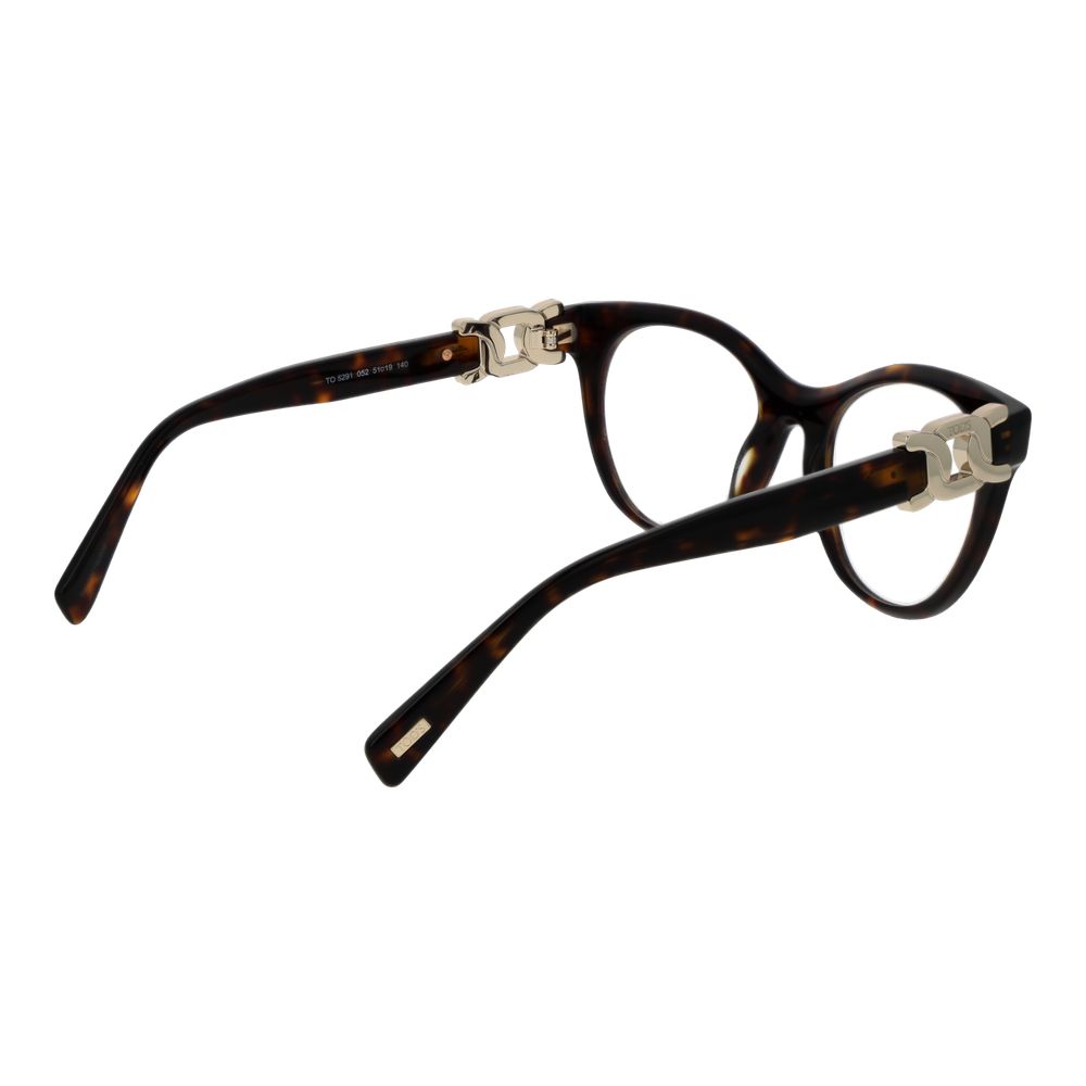 Tod's Women’s Optical Glasses – Brown Round Frame, 51mm