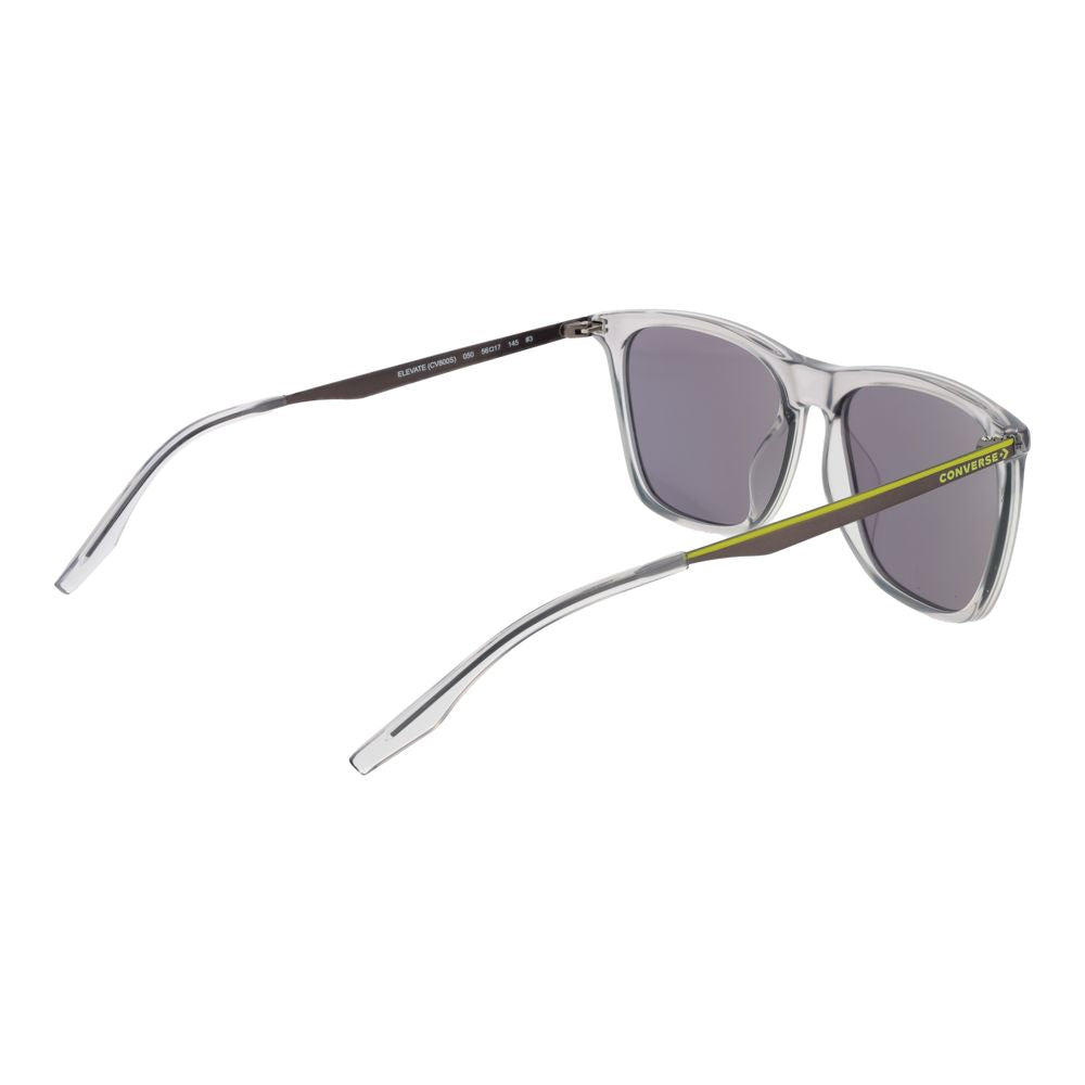 Converse Men's Sunglasses – Grey Metal Frame, Mirrored Lenses