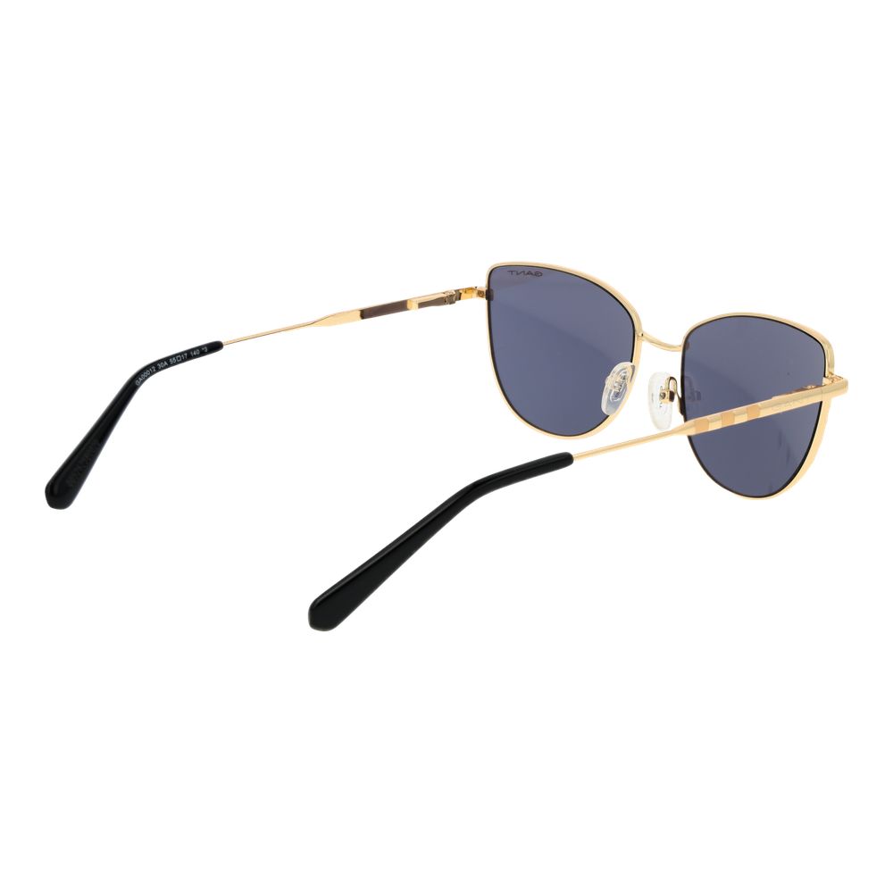 Gant Women’s Sunglasses – Gold Cat Eye Frame, Grey Lenses