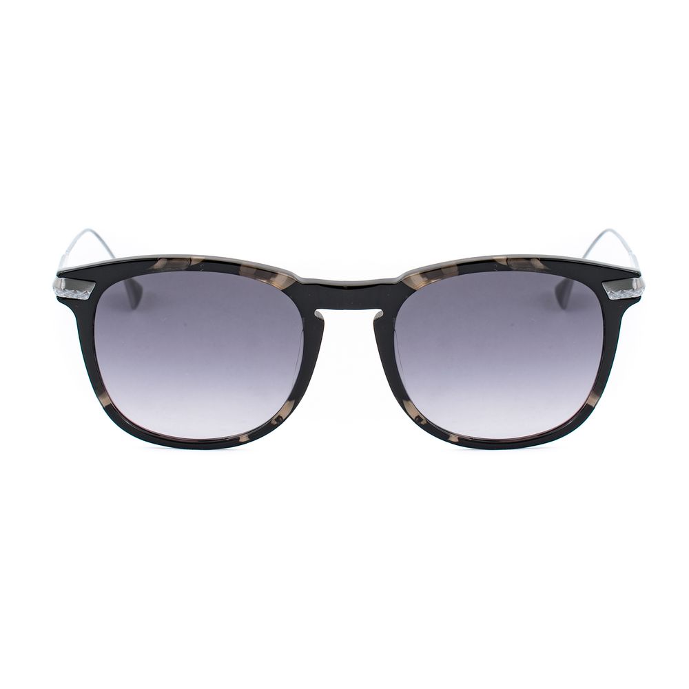 Belstaff Women’s Sunglasses – Black Titanium Frame, Blue Lenses