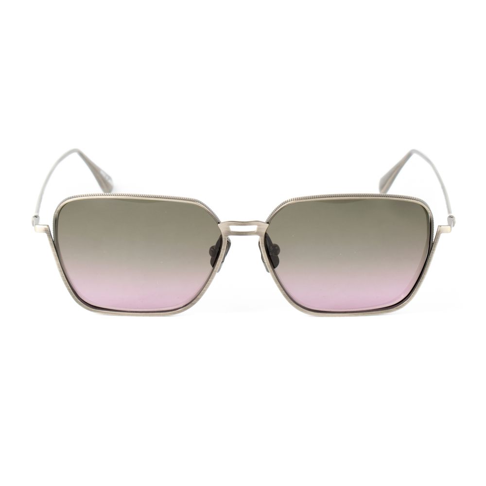Belstaff Unisex Ridge III Sunglasses – Grey Titanium Frame