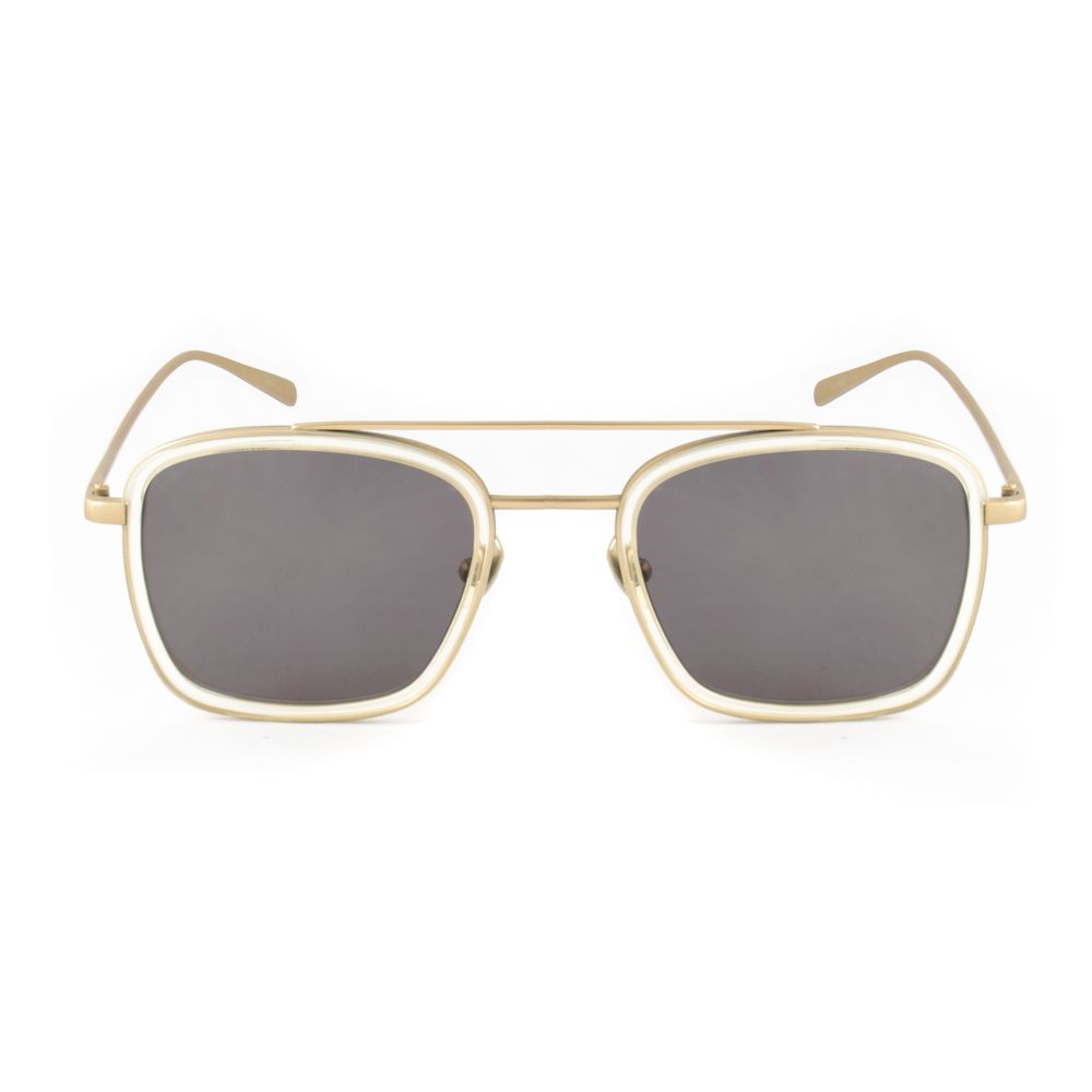Belstaff Gold Titanium Sunglasses – Men's Sunglasses with Grey Lenses