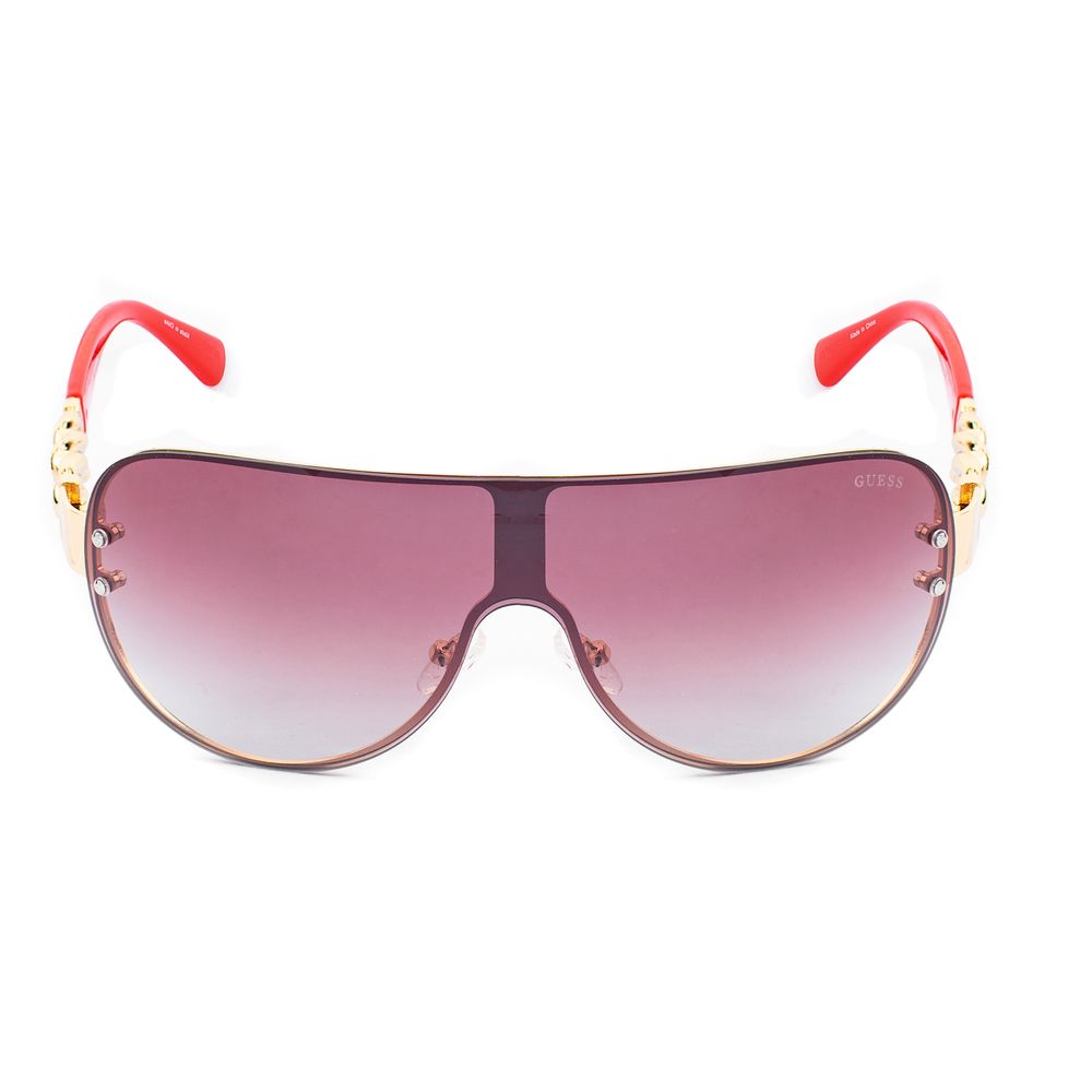 Guess Women’s Sunglasses – Red Metal Frame, UV Protection