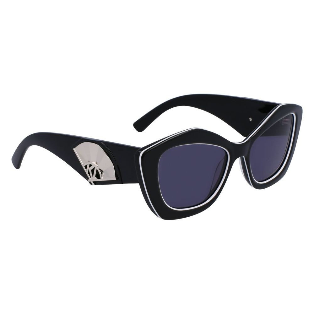 Karl Lagerfeld Women’s Sunglasses – Black Acetate Frame