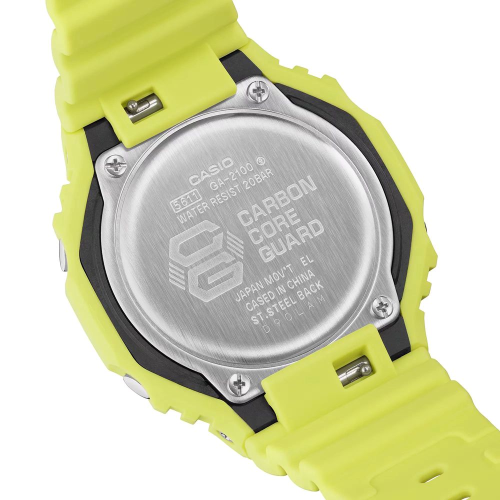 Casio Lime Green Resin G-Shock Sport Watch
