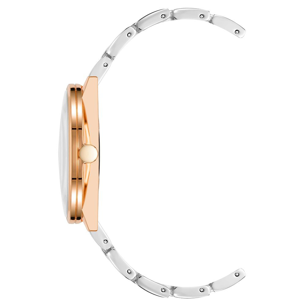 Nine West Gray Metal Dress Watch - Elegant & Stylish Timepiece