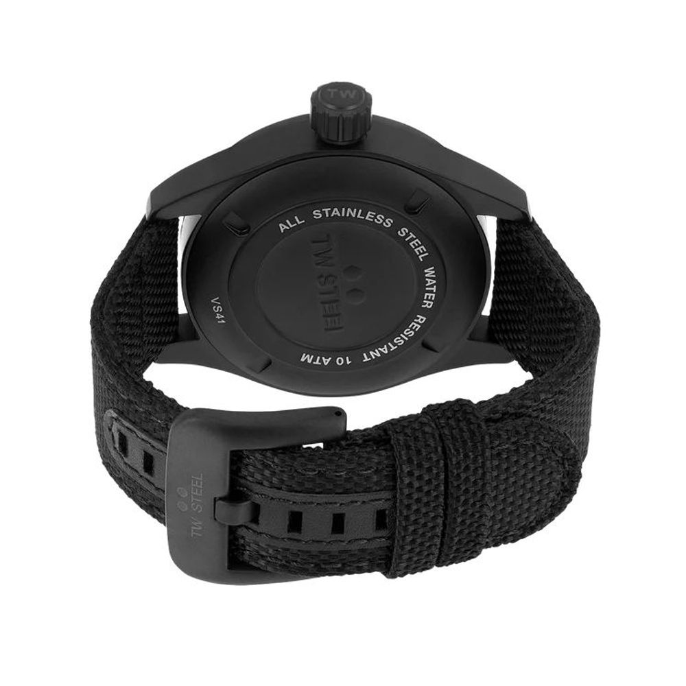 TW Steel Black Fabric Sport Watch – Stylish Performance for Every Occasion