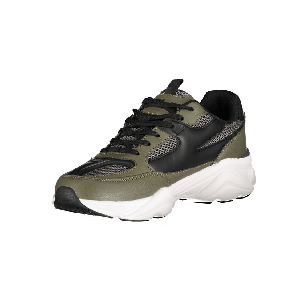 Fila Green Polyester Sneaker: Sporty Style Meets Comfort