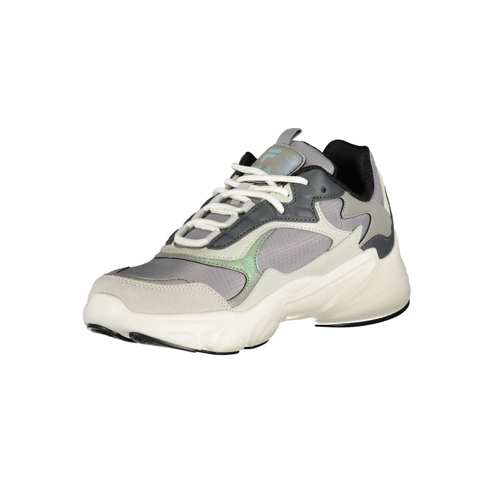 Fila Gray Polyester Sneaker - Stylish Comfort for Every Step