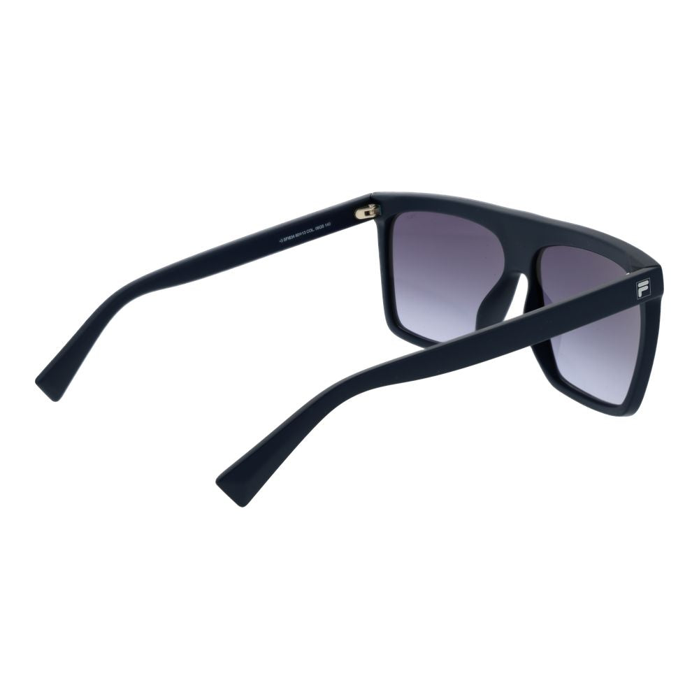 Fila Men’s Sunglasses – Blue Square Frame, Gradient Lenses