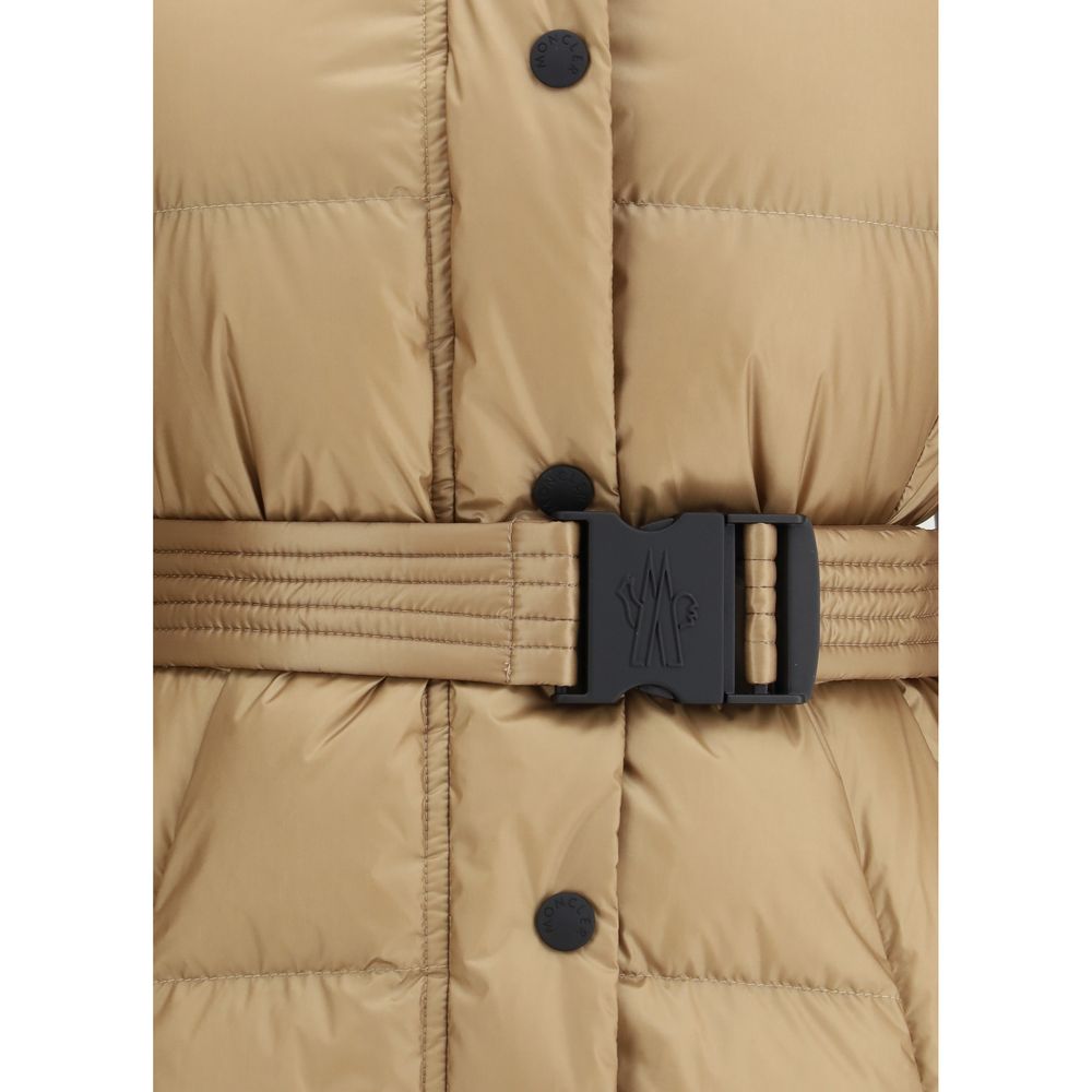 Moncler Grenoble Bataillouse Down Jacket – Beige Polyamide