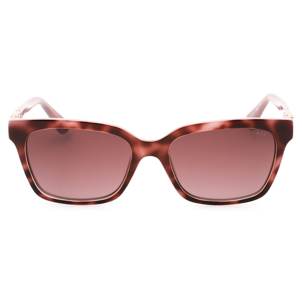 Guess Women’s Sunglasses – Red Resin Frame, Full UV Protection