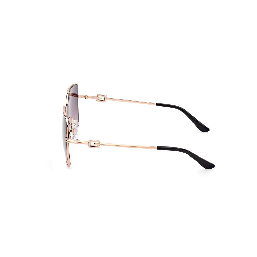 Guess Women’s Sunglasses – Black Metal Frame, Grey Lenses