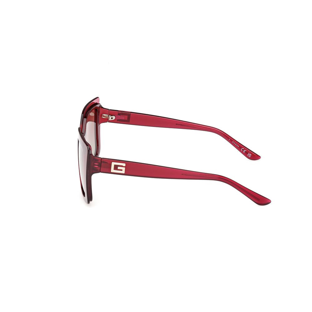 Guess Women’s Sunglasses – Red Resin Frame, Red Lenses