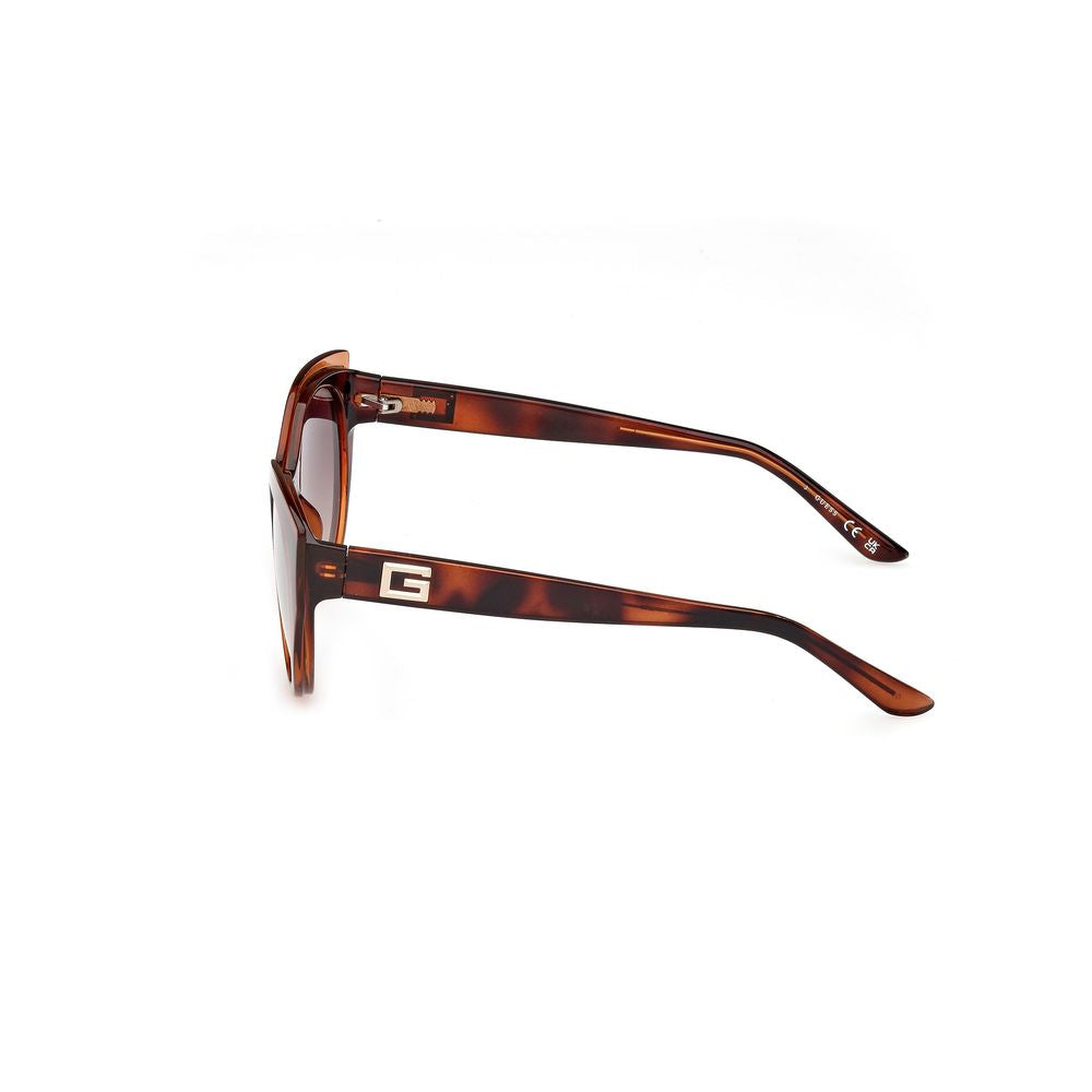Guess Women’s Sunglasses – Brown Full-Rim Frame, Brown Lenses