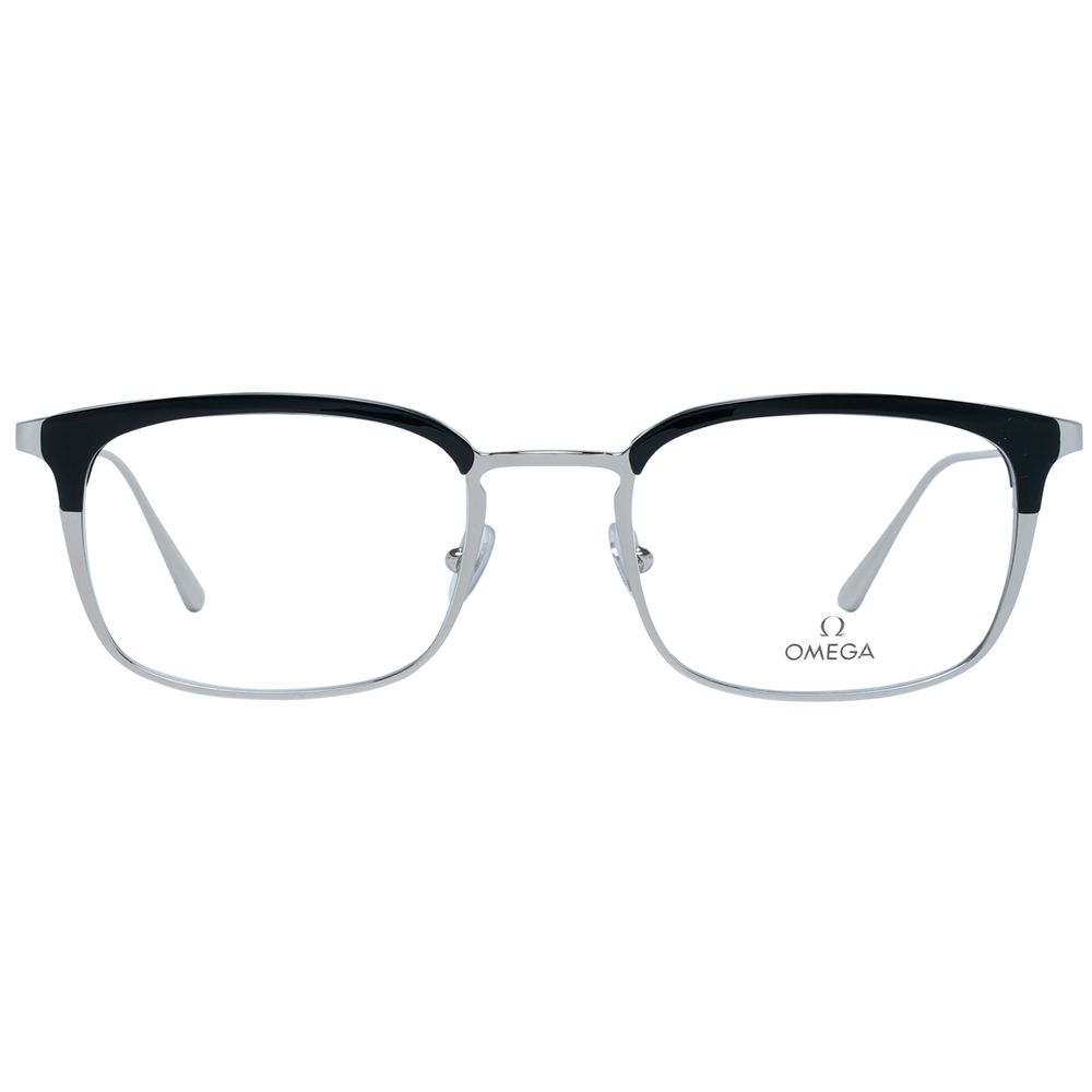 Omega Men's Designer Sunglasses – Black Acetate Frame