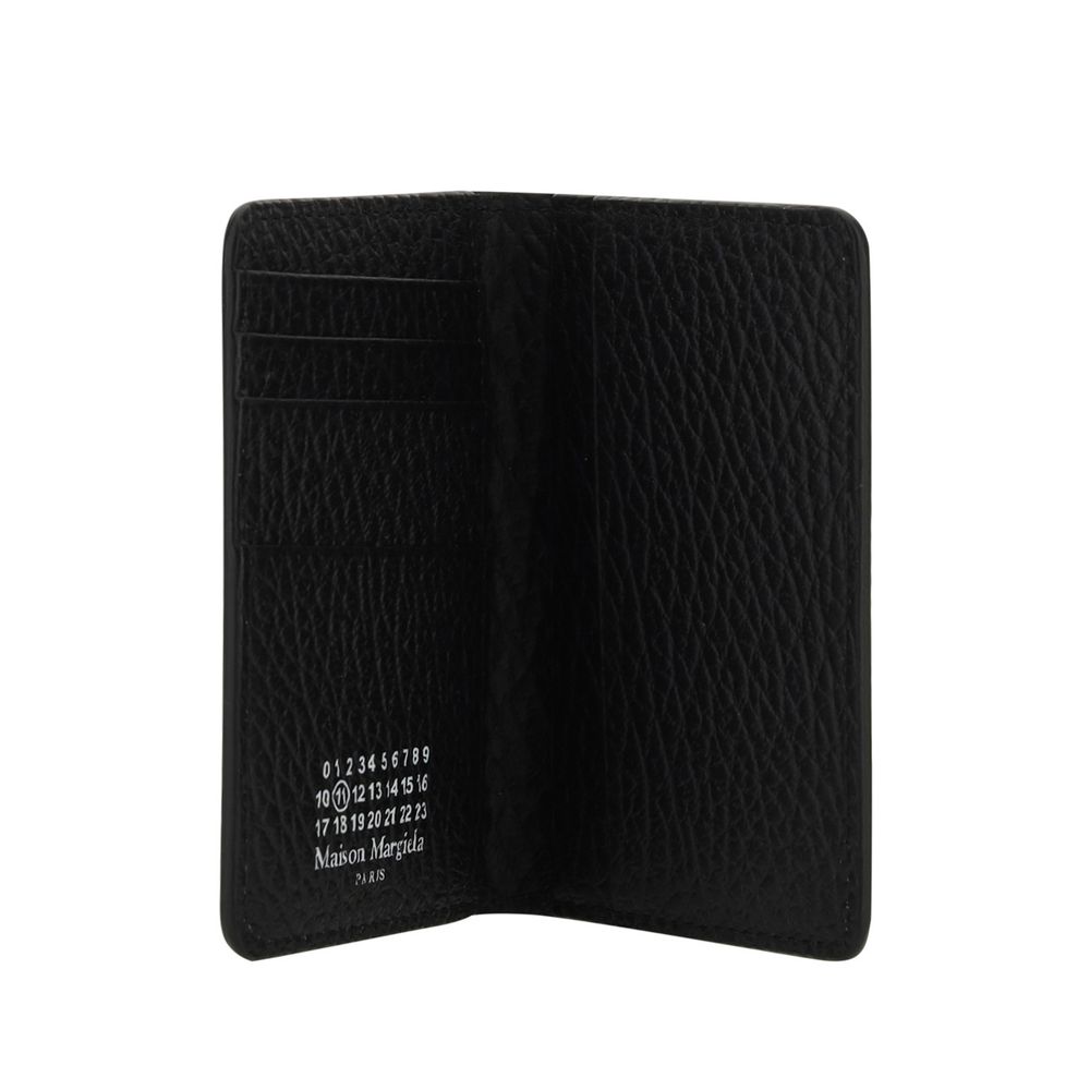 Maison Margiela Black Calf Leather Bos Taurus Wallet