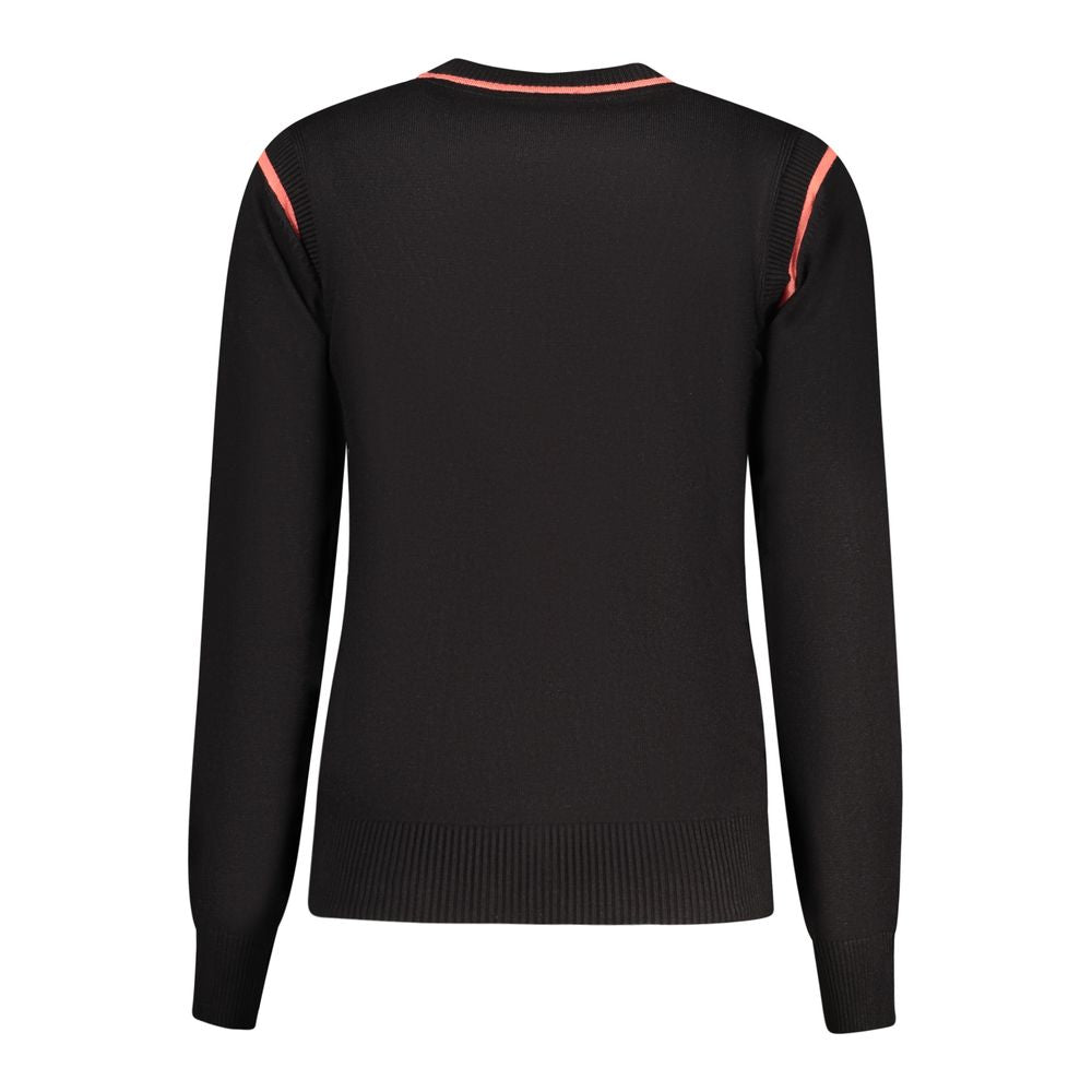 North Sails Black Viscose Women Sweater