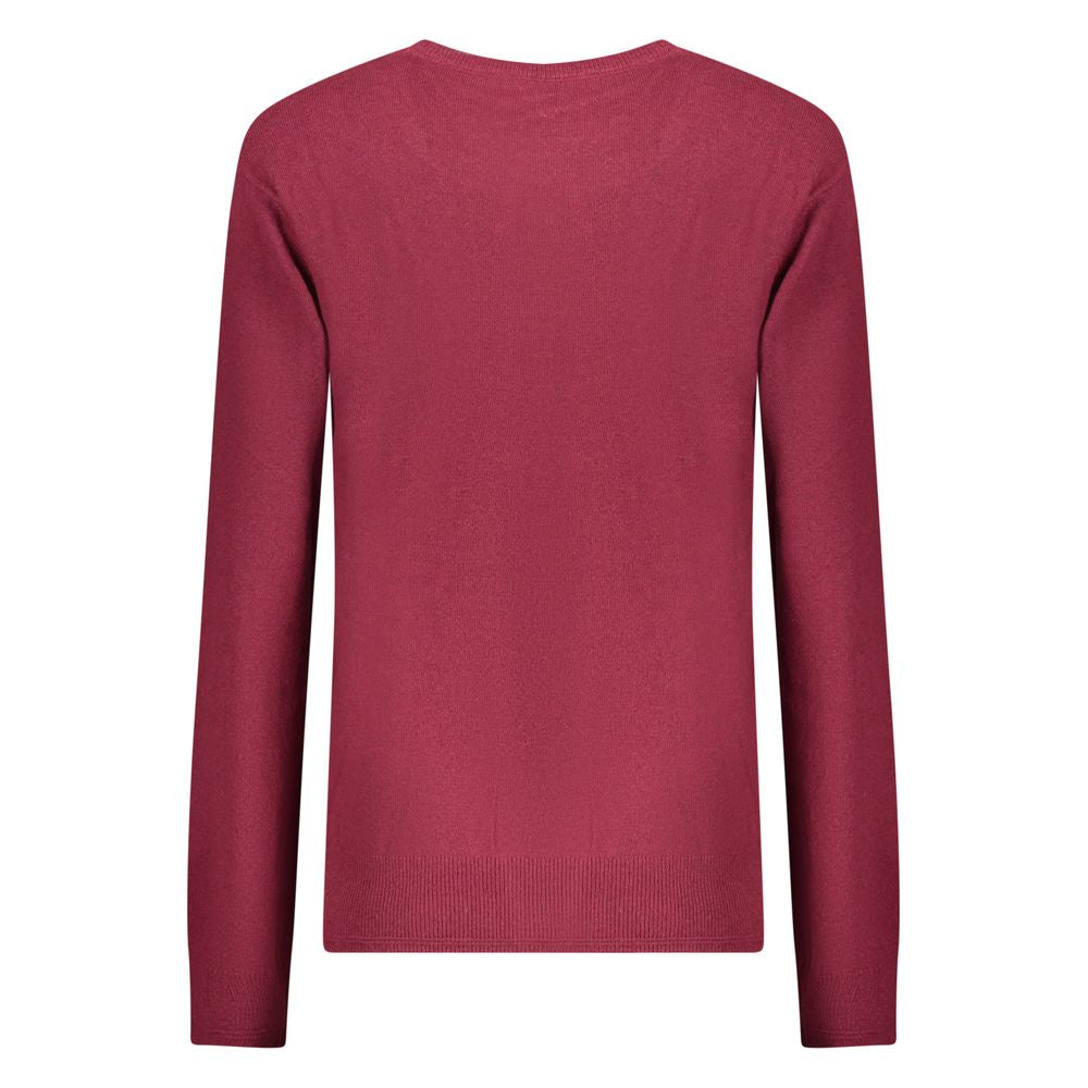 North Sails Red Wool Sweater - Sustainable Casualwear for Active Lifestyles