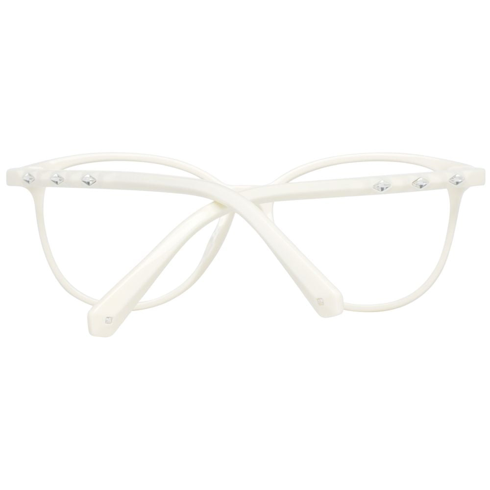 Swarovski Women’s Optical Glasses – Cream Full-Rim Frame, 54mm