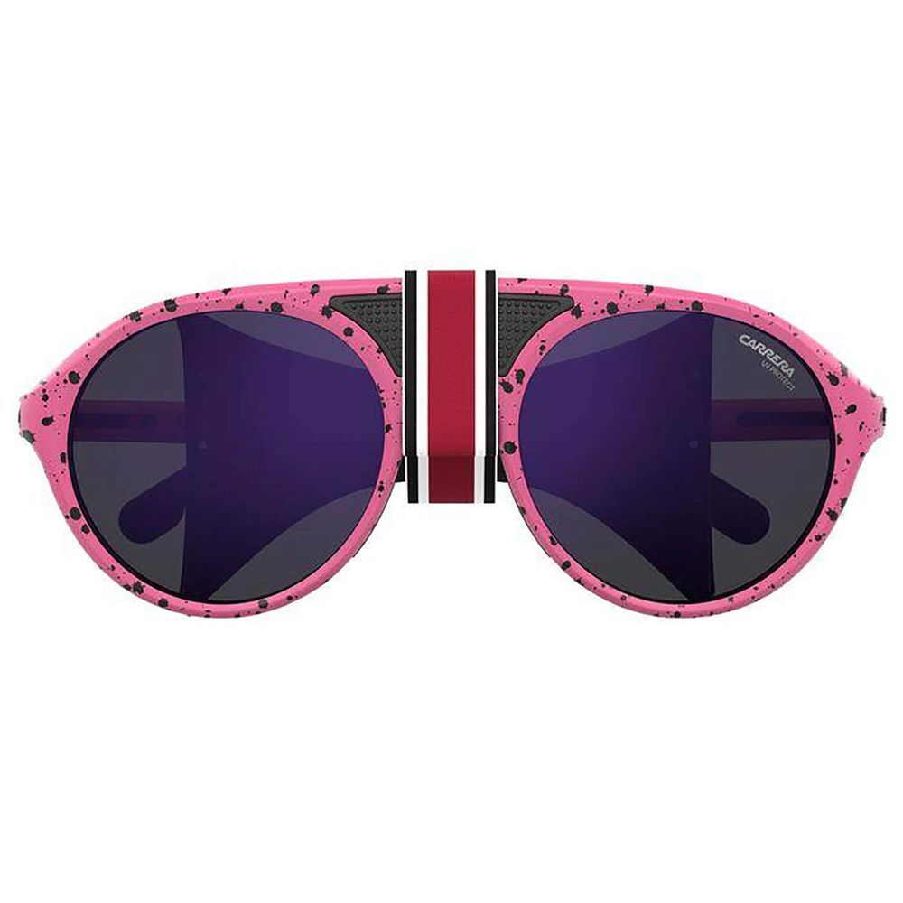 Carrera Unisex Sunglasses – Rose Acetate Frame, Rose Lenses