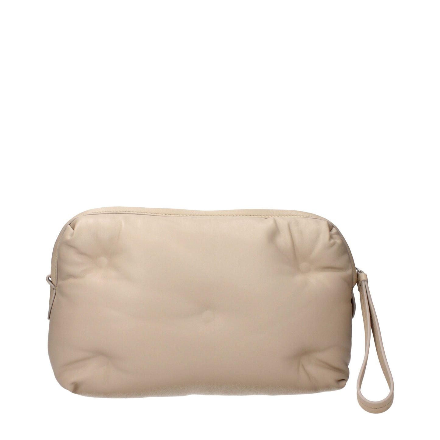 Maison Margiela Beige Leather Glam Slam Camera Bag