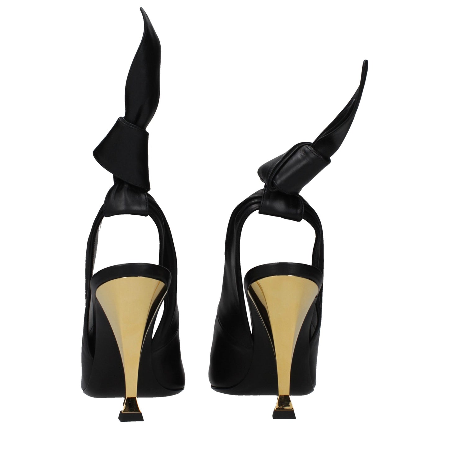 Givenchy Black Leather High Heel Pumps - Timeless Elegance Redefined