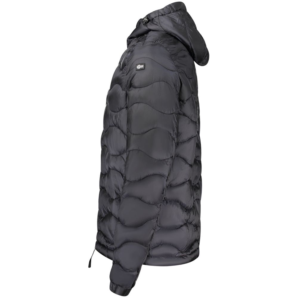 Norway 1963 Black Polyamide Shell Jacket