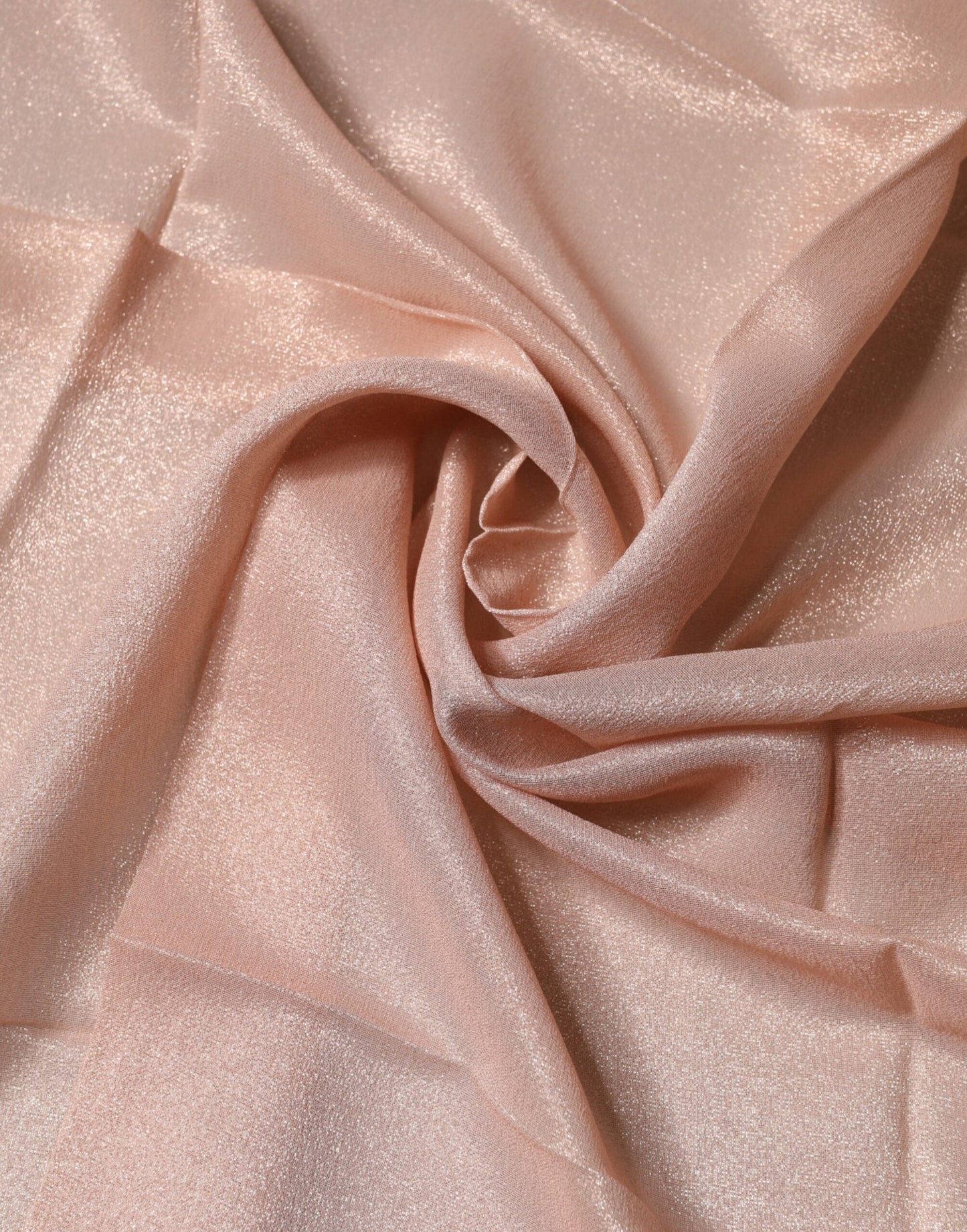 Dolce & Gabbana Light Pink Silk Blend Square Foulard Scarf