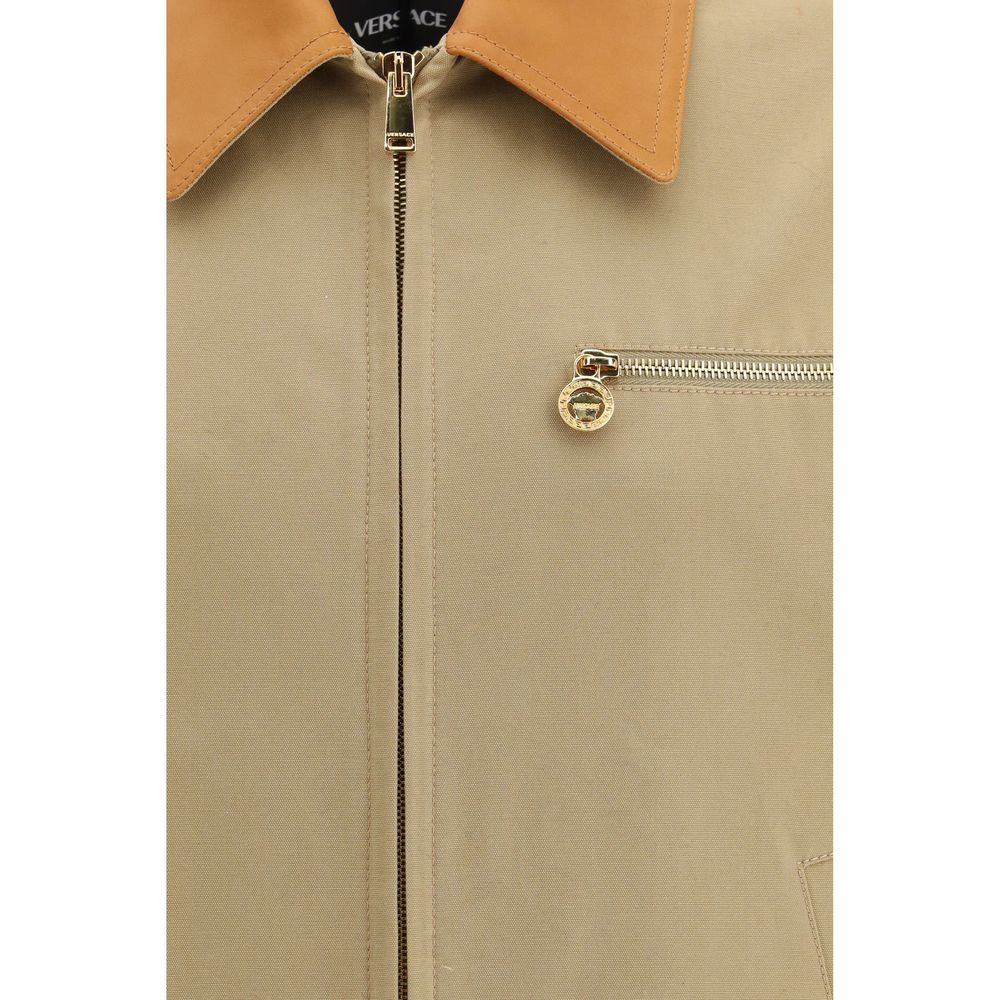 Versace Beige Cotton Jacket
