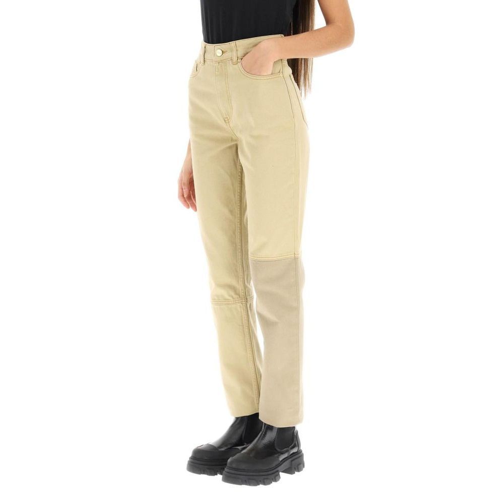Ganni Brown Organic Cotton Swigy Jeans