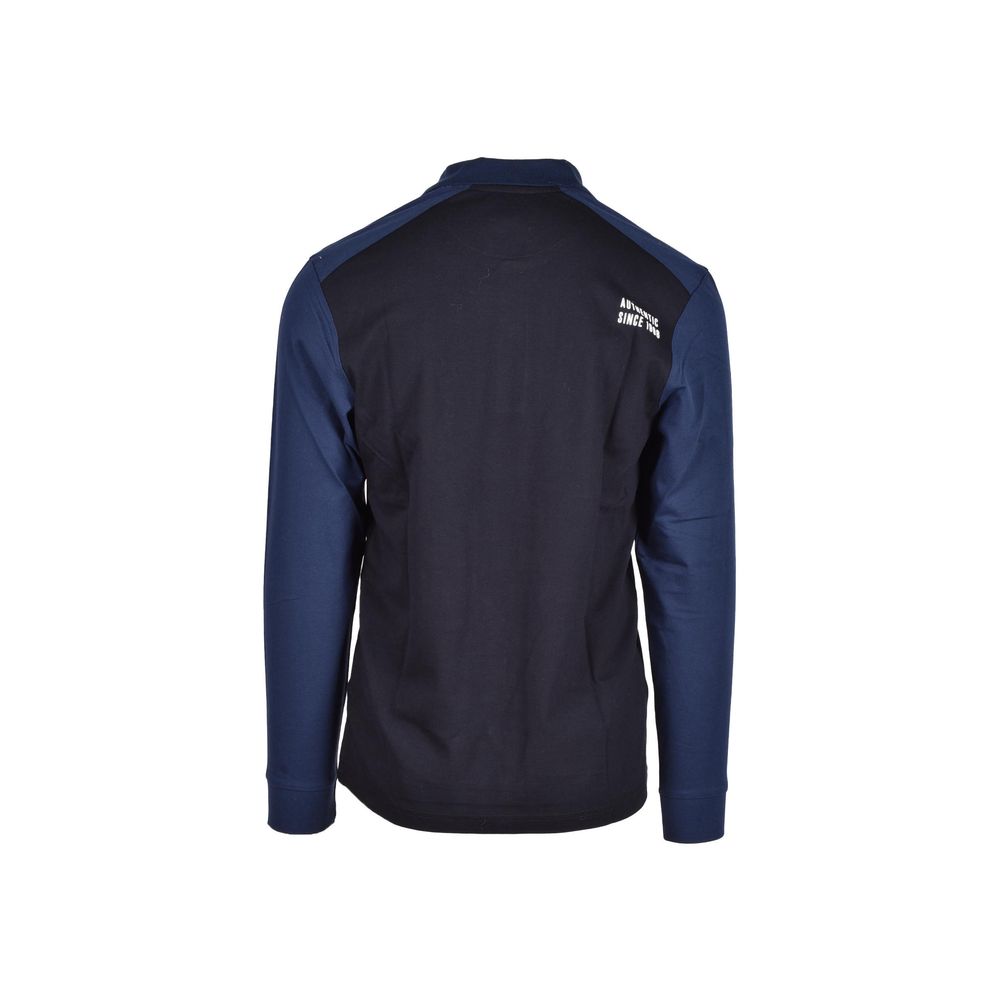 Bikkembergs Blue Cotton Polo Shirt for Men