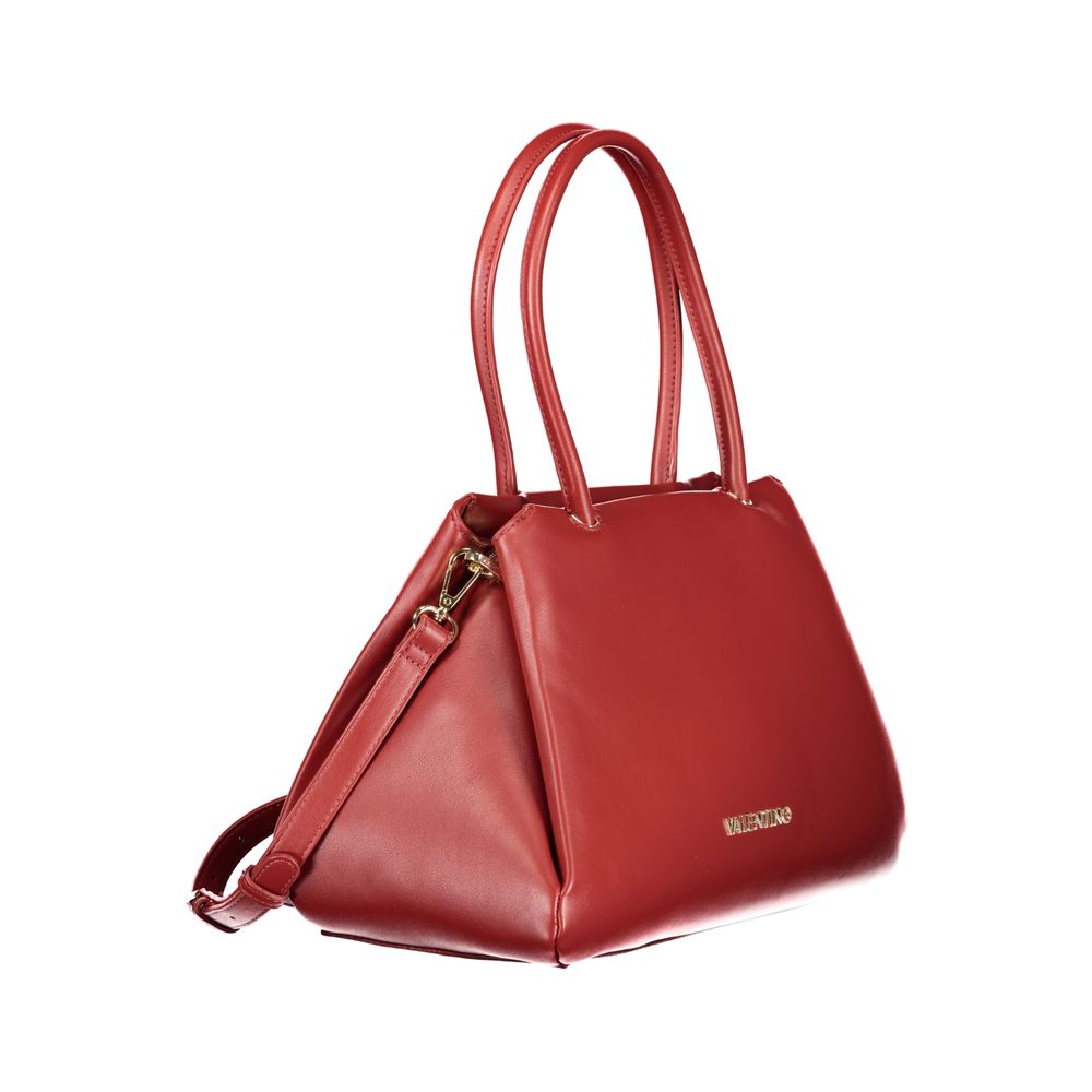 Mario Valentino Verde Smooth Leather Handbag with Dual Handles