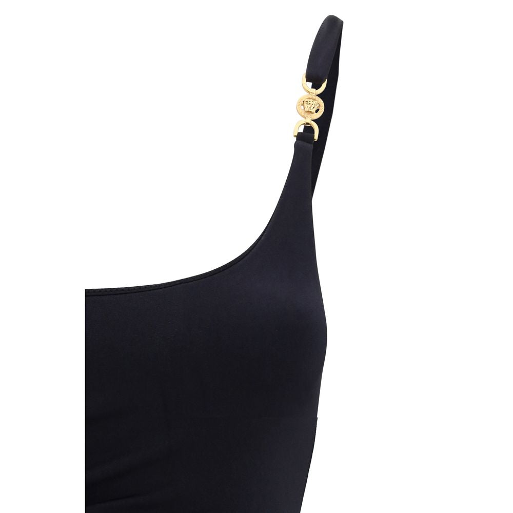 Versace Medusa '95 Gathered One-Piece Swimsuit