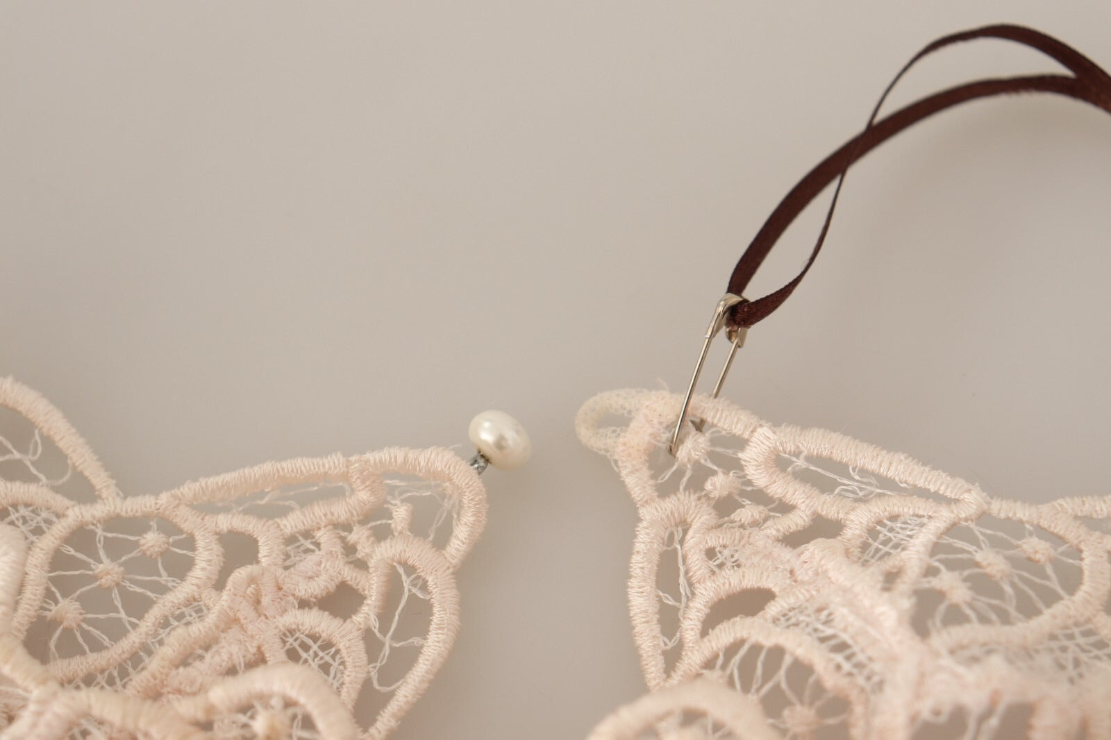 Ermanno Scervino Sheath Tiered Beige Viscose Sleeveless Midi Dress