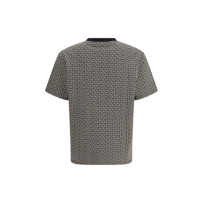 Balmain Multicolor Cotton T-Shirt: Statement Luxe Redefined