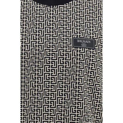 Balmain Multicolor Cotton T-Shirt: Statement Luxe Redefined