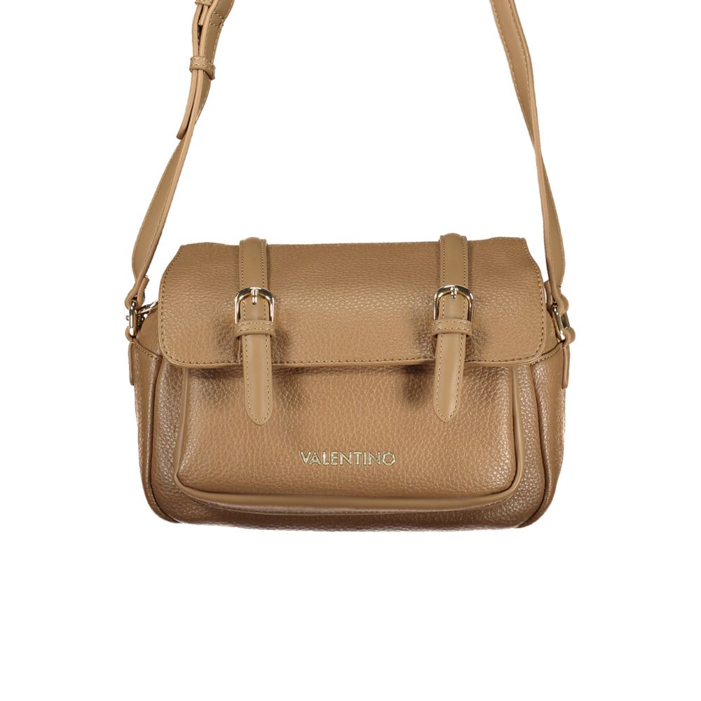 Mario Valentino Red Leather Handbag with Dual Carry Options