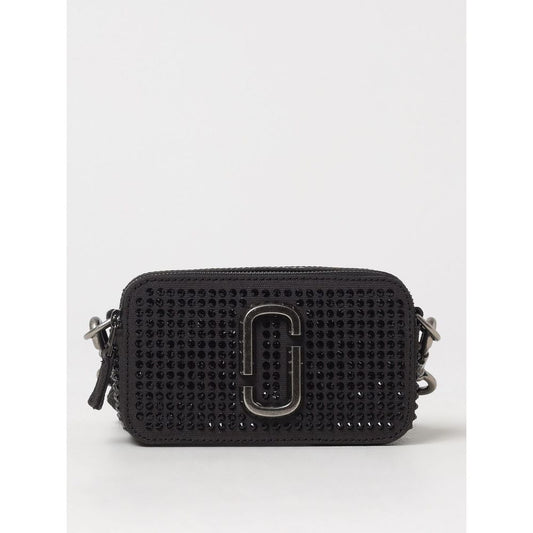 Marc Jacobs Black Crystal Canvas Snapshot Bag
