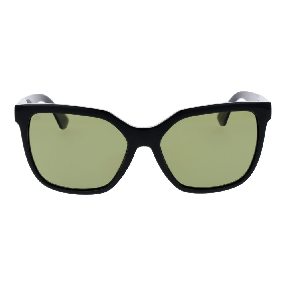 Serengeti Women’s Sunglasses – Black Square Frame, Yellow Lenses