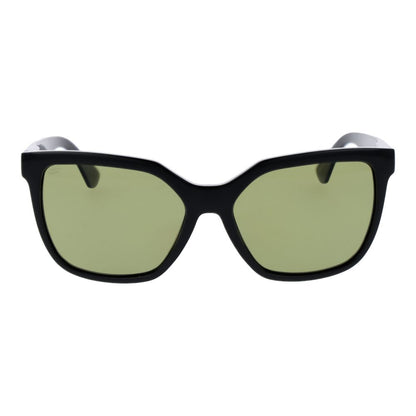 Serengeti Women’s Sunglasses – Black Square Frame, Yellow Lenses