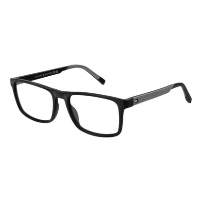 Tommy Hilfiger Men's Optical Glasses – Black Full-Rim Frame