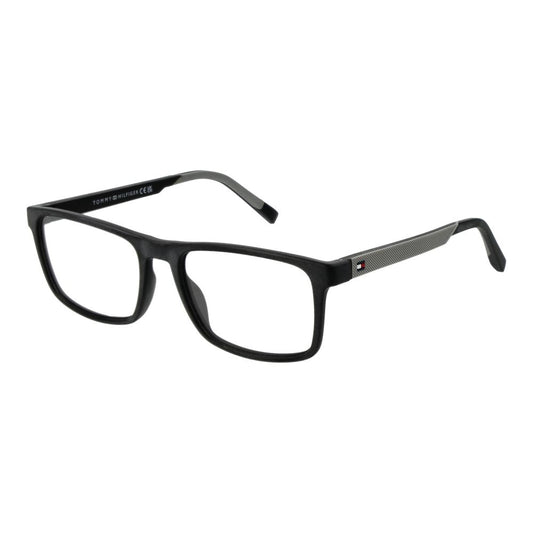 Tommy Hilfiger Men's Optical Glasses – Black Full-Rim Frame