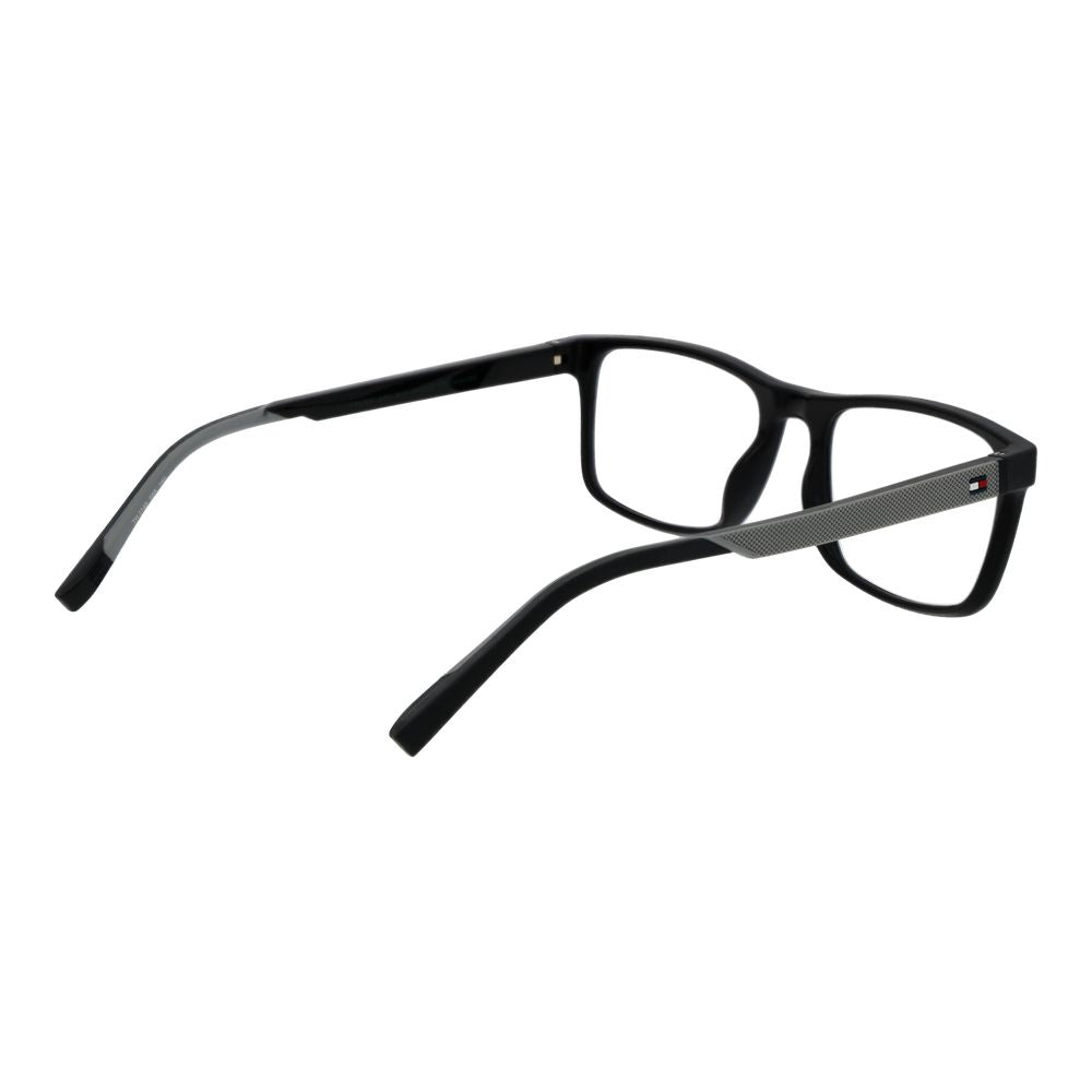 Tommy Hilfiger Men's Optical Glasses – Black Full-Rim Frame