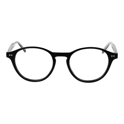 Tommy Hilfiger Men's Acetate Glasses – Black Full-Rim Frames