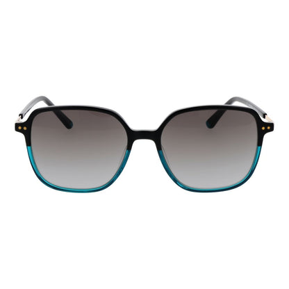 Replay Women’s Sunglasses – Black Square Frame, Grey Gradient Lenses
