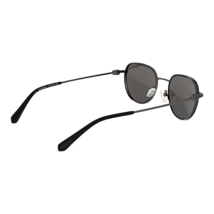 Replay Men’s Sunglasses – Gunmetal Full-Rim Frame, Grey Lenses