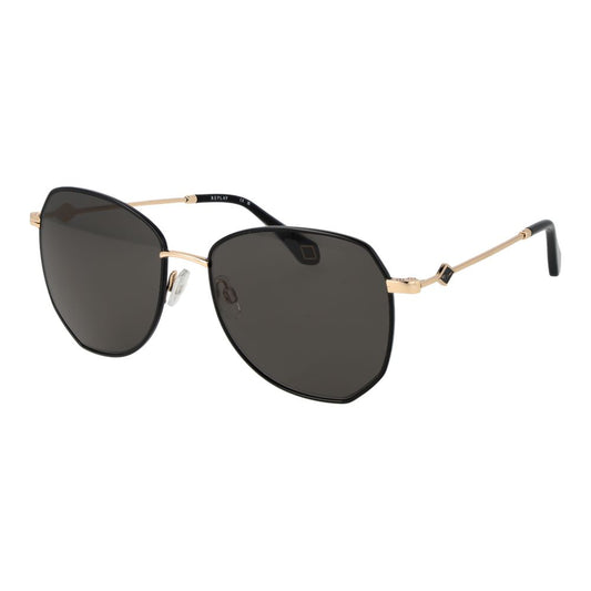 Replay Women’s Sunglasses – Black Butterfly Frame, Grey Lenses